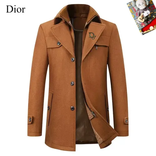 Wholesale Christian Dior Coats Long Sleeved For Men #1395486 $80.00 USD, Wholesale Quality Replica Christian Dior Coats