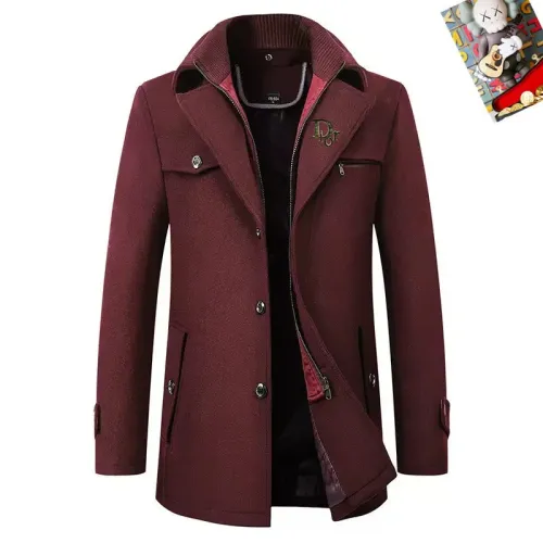 Wholesale Christian Dior Coats Long Sleeved For Men #1395487 $80.00 USD, Wholesale Quality Replica Christian Dior Coats