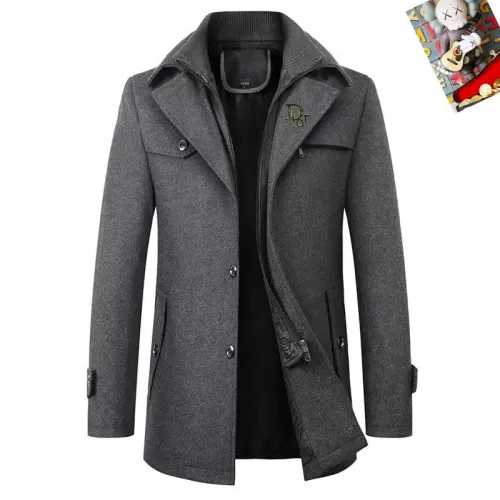 Wholesale Christian Dior Coats Long Sleeved For Men #1395489 $80.00 USD, Wholesale Quality Replica Christian Dior Coats