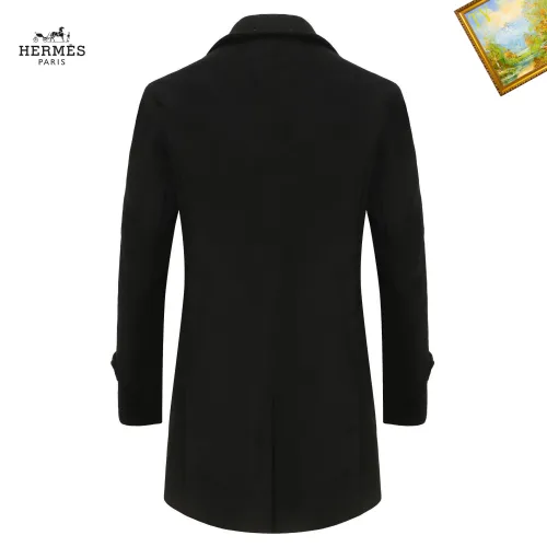 Replica Hermes Coats Long Sleeved For Men #1395510 $88.00 USD for Wholesale