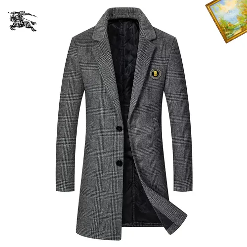 Wholesale Burberry Coats Long Sleeved For Men #1395518 $88.00 USD, Wholesale Quality Replica Burberry Coats