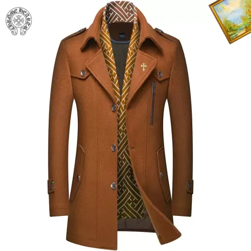 Wholesale Chrome Hearts Coats Long Sleeved For Men #1395543 $88.00 USD, Wholesale Quality Replica Chrome Hearts Jackets