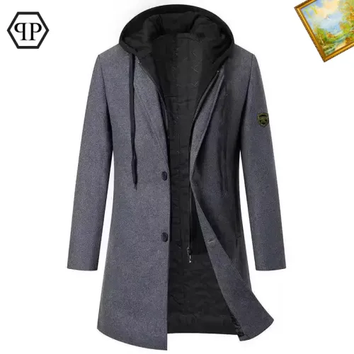 Wholesale Philipp Plein PP Coats Long Sleeved For Men #1395563 $88.00 USD, Wholesale Quality Replica Philipp Plein PP Jackets