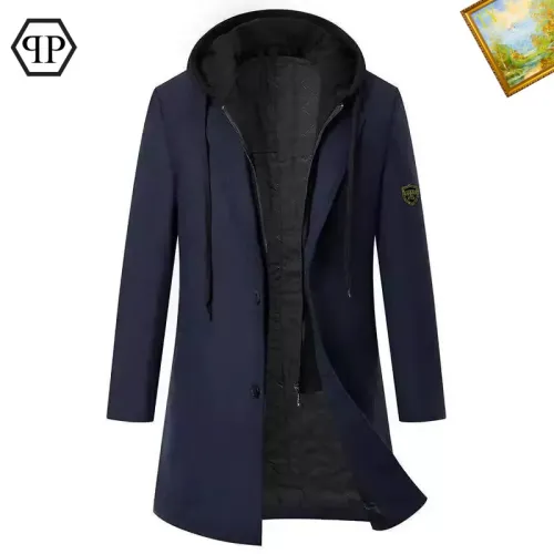 Wholesale Philipp Plein PP Coats Long Sleeved For Men #1395564 $88.00 USD, Wholesale Quality Replica Philipp Plein PP Jackets