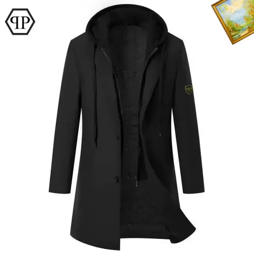 Wholesale Philipp Plein PP Coats Long Sleeved For Men #1395565 $88.00 USD, Wholesale Quality Replica Philipp Plein PP Jackets