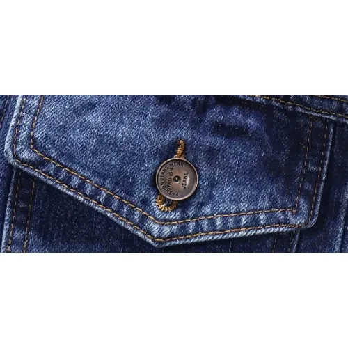 Replica Hermes Jackets Long Sleeved For Men #1395574 $60.00 USD for Wholesale