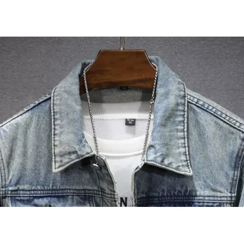 Replica Amiri Jackets Long Sleeved For Men #1395576 $60.00 USD for Wholesale