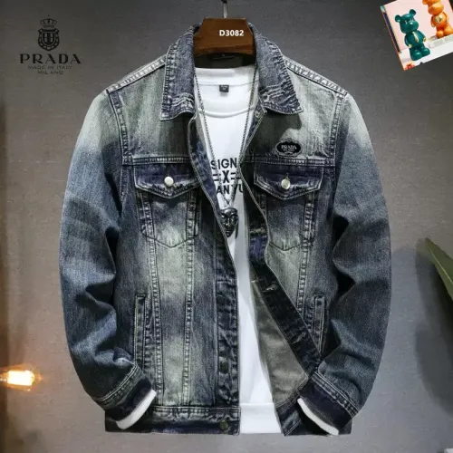 Wholesale Prada Jackets Long Sleeved For Men #1395586 $60.00 USD, Wholesale Quality Replica Prada Jackets