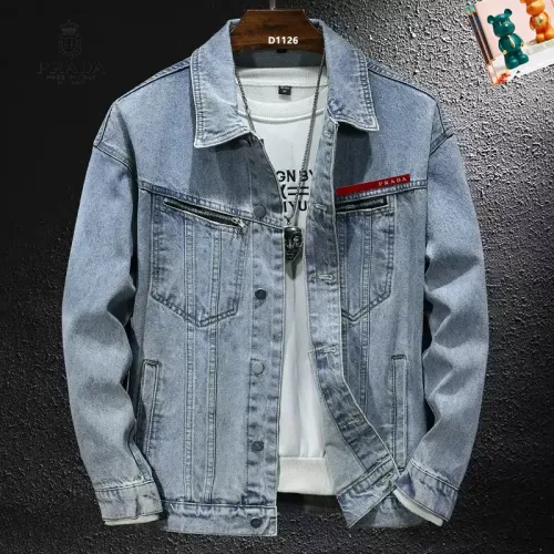 Wholesale Prada Jackets Long Sleeved For Men #1395598 $60.00 USD, Wholesale Quality Replica Prada Jackets