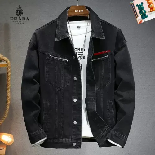 Wholesale Prada Jackets Long Sleeved For Men #1395599 $60.00 USD, Wholesale Quality Replica Prada Jackets