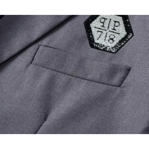 Replica Philipp Plein PP Tracksuits Long Sleeved For Men #1395610 $92.00 USD for Wholesale