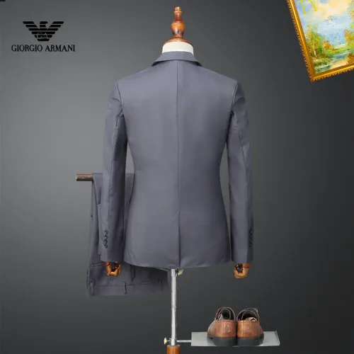 Replica Armani Tracksuits Long Sleeved For Men #1395677 $92.00 USD for Wholesale