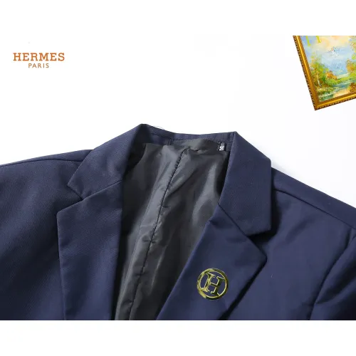 Replica Hermes Tracksuits Long Sleeved For Men #1395690 $92.00 USD for Wholesale