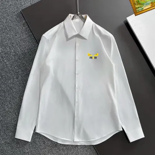 Wholesale Fendi Shirts Long Sleeved For Unisex #1395749 $40.00 USD, Wholesale Quality Replica Fendi Shirts