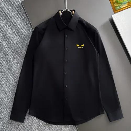 Wholesale Fendi Shirts Long Sleeved For Unisex #1395751 $40.00 USD, Wholesale Quality Replica Fendi Shirts