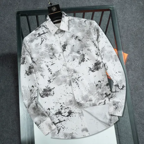Wholesale Louis Vuitton LV Shirts Long Sleeved For Men #1395855 $45.00 USD, Wholesale Quality Replica Louis Vuitton LV Shirts