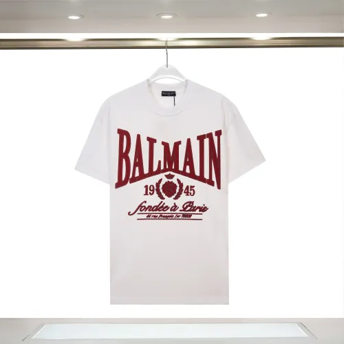 Wholesale Balmain T-Shirts Short Sleeved For Unisex #1395882 $32.00 USD, Wholesale Quality Replica Balmain T-Shirts