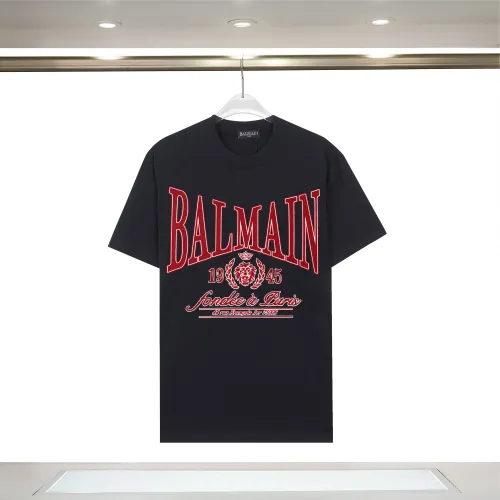 Wholesale Balmain T-Shirts Short Sleeved For Unisex #1395884 $32.00 USD, Wholesale Quality Replica Balmain T-Shirts