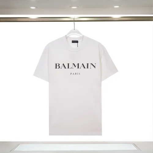 Wholesale Balmain T-Shirts Short Sleeved For Unisex #1395885 $32.00 USD, Wholesale Quality Replica Balmain T-Shirts