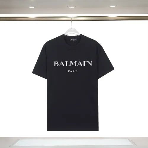 Wholesale Balmain T-Shirts Short Sleeved For Unisex #1395886 $32.00 USD, Wholesale Quality Replica Balmain T-Shirts