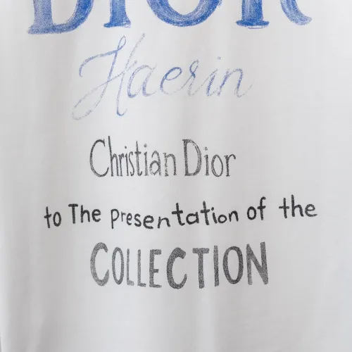 Replica Christian Dior T-Shirts Short Sleeved For Men #1395909 $36.00 USD for Wholesale