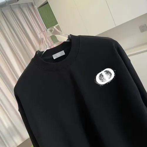 Replica Christian Dior Hoodies Long Sleeved For Unisex #1395959 $52.00 USD for Wholesale