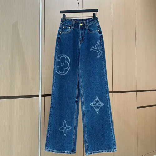 Replica Louis Vuitton LV Jeans For Women #1395967 $82.00 USD for Wholesale