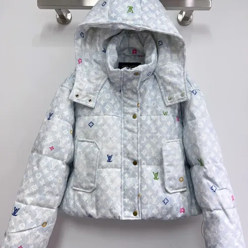 Wholesale Louis Vuitton LV Down Feather Coat Long Sleeved For Women #1395969 $135.00 USD, Wholesale Quality Replica Louis Vuitton LV Down Feather Coat