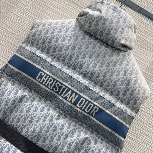 Replica Christian Dior Down Feather Coat Sleeveless For Women #1395970 $108.00 USD for Wholesale
