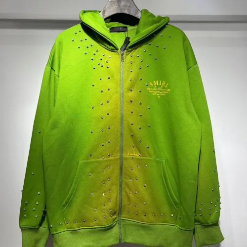 Wholesale Amiri Hoodies Long Sleeved For Men #1396035 $52.00 USD, Wholesale Quality Replica Amiri Hoodies