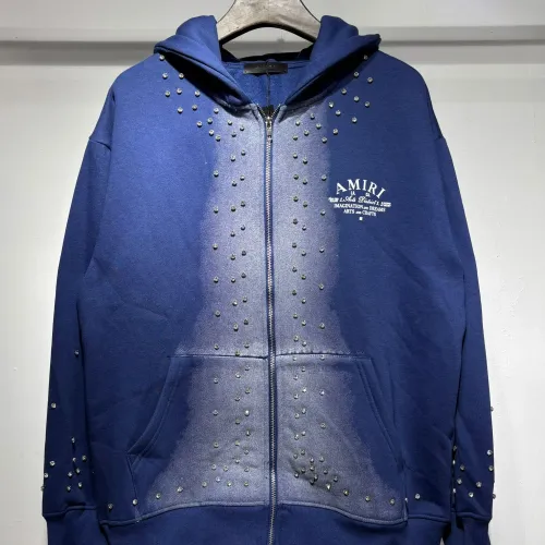 Wholesale Amiri Hoodies Long Sleeved For Men #1396036 $52.00 USD, Wholesale Quality Replica Amiri Hoodies