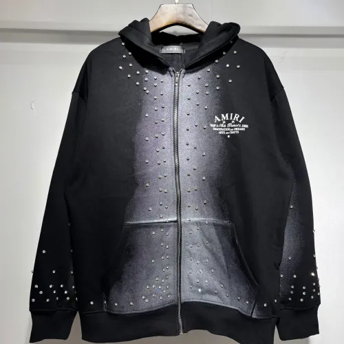 Wholesale Amiri Hoodies Long Sleeved For Men #1396037 $52.00 USD, Wholesale Quality Replica Amiri Hoodies