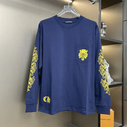 Wholesale Chrome Hearts T-Shirts Long Sleeved For Unisex #1396038 $45.00 USD, Wholesale Quality Replica Chrome Hearts T-Shirts