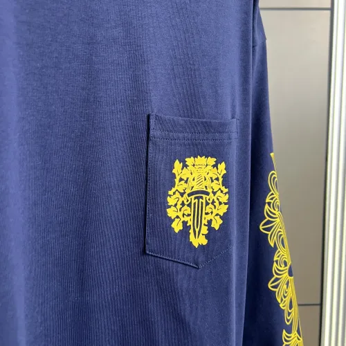 Replica Chrome Hearts T-Shirts Long Sleeved For Unisex #1396038 $45.00 USD for Wholesale