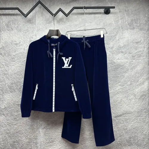 Wholesale Louis Vuitton LV Tracksuits Long Sleeved For Men #1396043 $125.00 USD, Wholesale Quality Replica Louis Vuitton LV Tracksuits