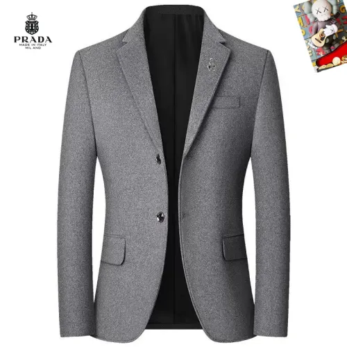 Wholesale Prada Jackets Long Sleeved For Men #1396063 $68.00 USD, Wholesale Quality Replica Prada Jackets