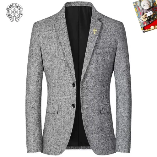 Wholesale Chrome Hearts Jackets Long Sleeved For Men #1396096 $68.00 USD, Wholesale Quality Replica Chrome Hearts Jackets