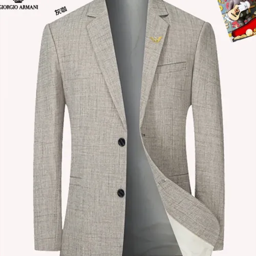 Wholesale Armani Jackets Long Sleeved For Men #1396103 $68.00 USD, Wholesale Quality Replica Armani Jackets