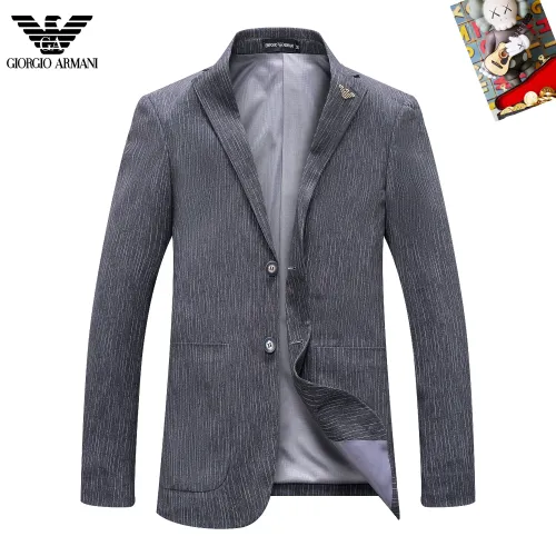 Wholesale Armani Jackets Long Sleeved For Men #1396104 $68.00 USD, Wholesale Quality Replica Armani Jackets