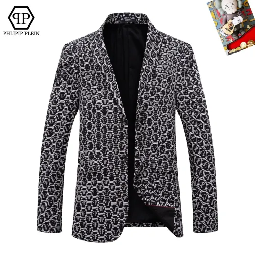 Wholesale Philipp Plein PP Jackets Long Sleeved For Men #1396130 $68.00 USD, Wholesale Quality Replica Philipp Plein PP Jackets