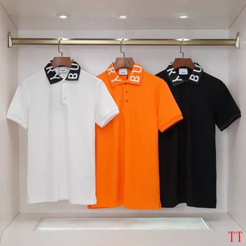 Replica Burberry T-Shirts Short Sleeved For Men #1396136 $39.00 USD for Wholesale