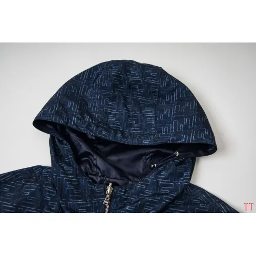 Replica Fendi Jackets Long Sleeved For Unisex #1396220 $100.00 USD for Wholesale