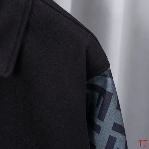 Replica Fendi Jackets Long Sleeved For Men #1396221 $85.00 USD for Wholesale