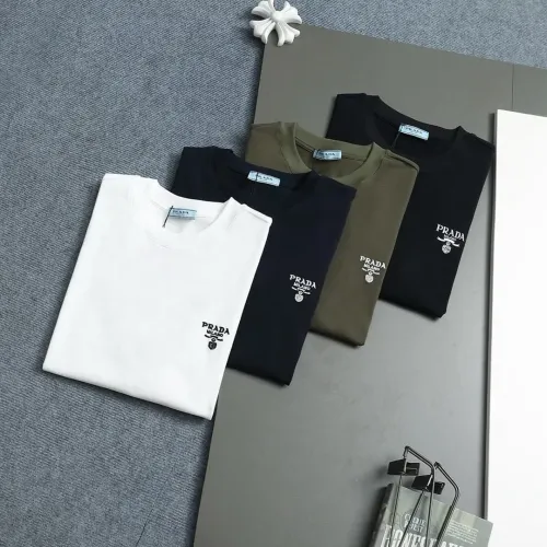 Replica Prada T-Shirts Short Sleeved For Unisex #1396273 $40.00 USD for Wholesale