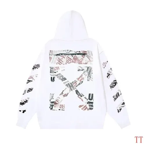 Wholesale Off-White Hoodies Long Sleeved For Unisex #1396289 $52.00 USD, Wholesale Quality Replica Off-White Hoodies