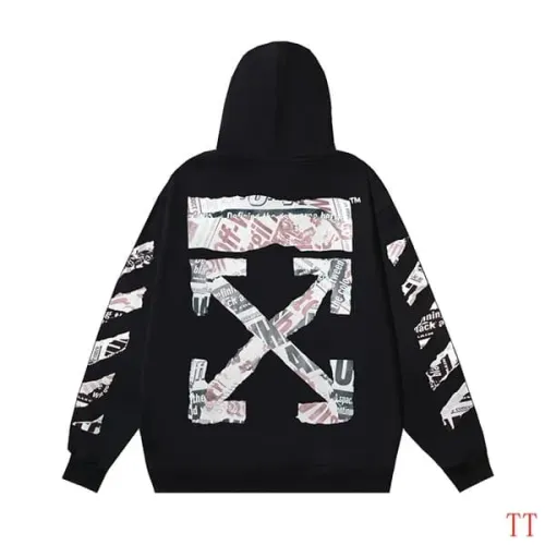 Wholesale Off-White Hoodies Long Sleeved For Unisex #1396290 $52.00 USD, Wholesale Quality Replica Off-White Hoodies