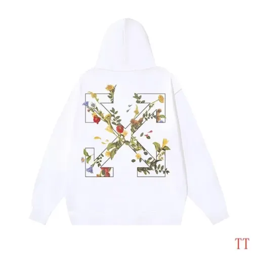 Wholesale Off-White Hoodies Long Sleeved For Unisex #1396293 $52.00 USD, Wholesale Quality Replica Off-White Hoodies