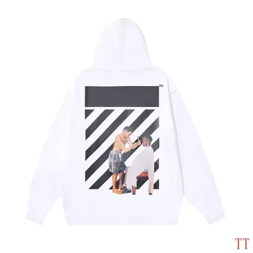 Wholesale Off-White Hoodies Long Sleeved For Unisex #1396295 $52.00 USD, Wholesale Quality Replica Off-White Hoodies