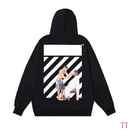 Wholesale Off-White Hoodies Long Sleeved For Unisex #1396296 $52.00 USD, Wholesale Quality Replica Off-White Hoodies