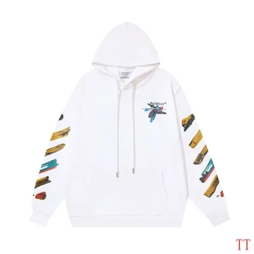 Wholesale Off-White Hoodies Long Sleeved For Unisex #1396308 $52.00 USD, Wholesale Quality Replica Off-White Hoodies